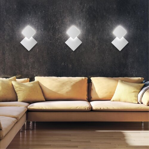 Настенный накладной светодиодный светильник «Novotech» 357858, серия: SMENA (крепление на планке). Фото 2.