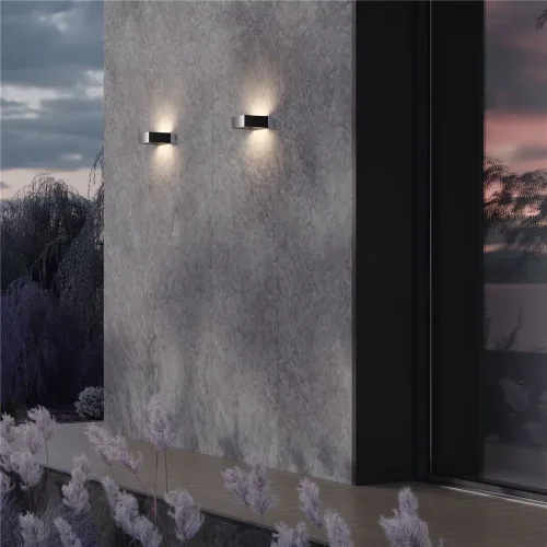 Настенный светильник (бра) Cont 3000K 18Вт IP 54 (Графит) - фото 8