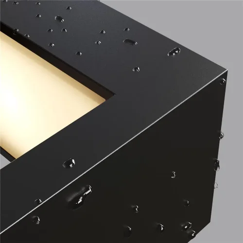 Настенный светильник (бра) Cont 3000K 18Вт IP 54 (Графит) - фото 5