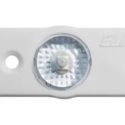 Модуль светодиодный ELF VIVO-2019, 3SMD диод 2835, с линзой, 12В, IP67, холодный белый