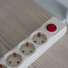 S-GSU5-3 IVORY Cетевой фильтр серии Universal, 3м Пвс 3x0.75, 5 гнезд, с-з, 10А, Защита от перенапряжения, короткого замыкания. - фото 4
