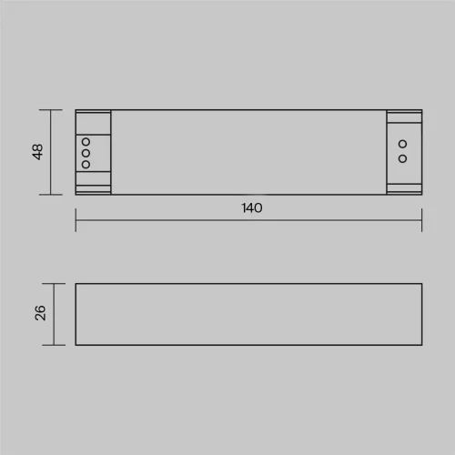 Источник напряжения 48В 100Вт IP20 PSL005 (Черный) PSL005-100W-48V-IP20 - фото 6