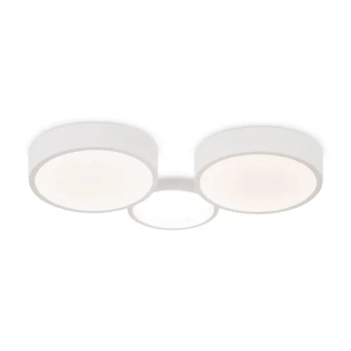 Потолочный светильник FR6080CL-L76W Молекула / Molecule 56 Вт LED с пультом ДУ (Белый) FR6080CL-L76W - фото 12