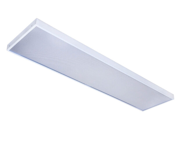 Универсальный офисный светодиодный светильник 60 Вт IP44 1195x295x40 мм 3000K Призма - фото