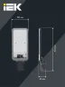 Светильник светодиодный ДКУ 1011-150Ш 5000К IP65 консольный IEK LT-DKU1-1011-150-50-K03 - фото 6