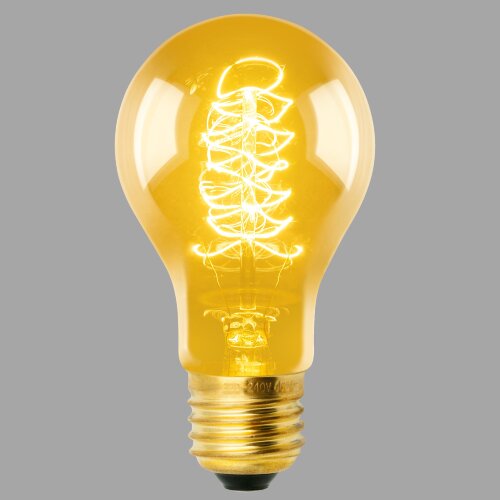 IL-V-A60-40-GOLDEN-E27 CW01 Лампа накаливания Vintage, Форма A, Форма нити CW - фото 2