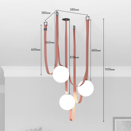 Комплект ременной трековой системы Belty. Фото 4