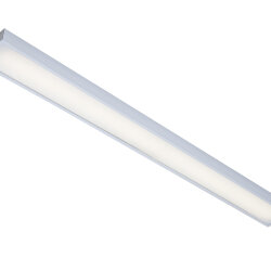 Универсальный офисный светодиодный светильник узкий 40 Вт IP20 1195x110x40 мм 4000K Опал