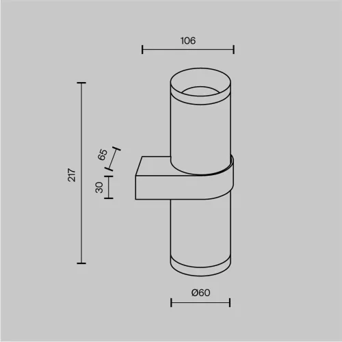 Настенный светильник (бра) Focus Design GU10х2 7Вт IP 20 (Белый) - фото 6