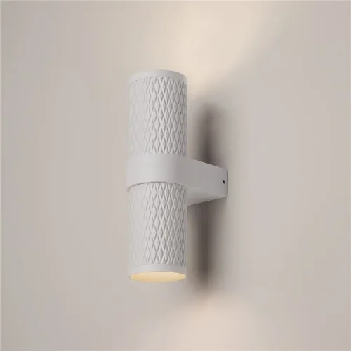 Настенный светильник (бра) Focus Design GU10х2 7Вт IP 20 (Белый) - фото 8