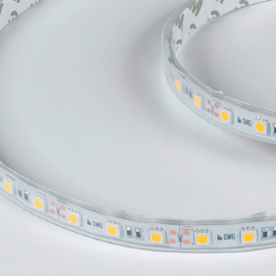 Светодиодная лента 5050, 60 LED/м, 14,4 Вт/м, 12В , IP66, Цвет: Теплый белый, SWG560-12-14.4-WW-66-M 014783