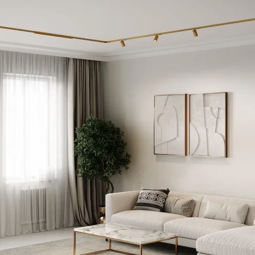 Brass Line Трековый светильник 10W 3000K латунь 85525/01 - фото 6