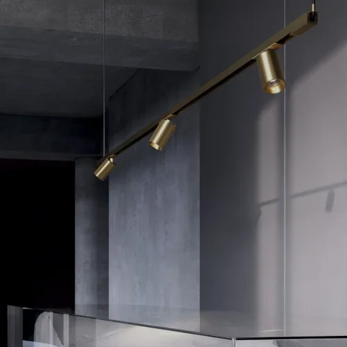 Brass Line Трековый светильник 10W 3000K латунь 85525/01 - фото 9