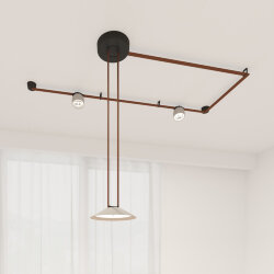 Комплект ременной трековой системы Belty, Denkirs DK55SET02-01-BR