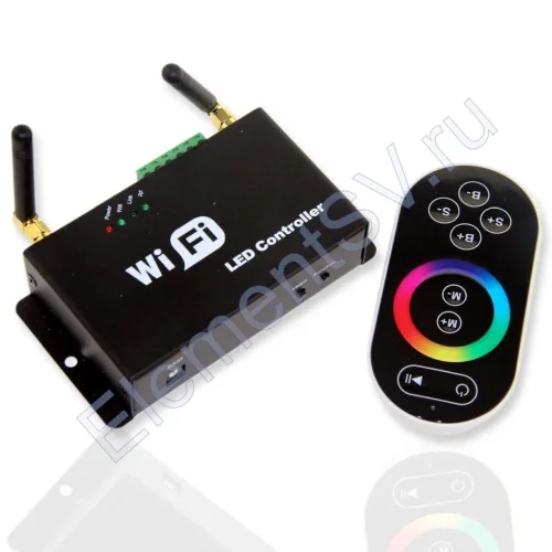 Контроллер RGB WI-FI RF TOUCH (12-24V, 144-288W) - фото.