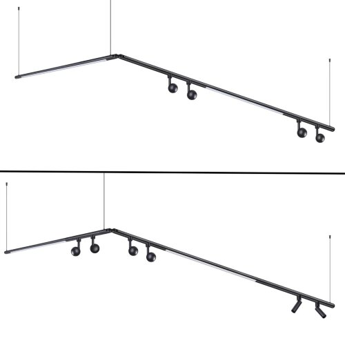 Ввода питания с заглушкой и проводом-подвесом (длина провода – 2м) без базы «Novotech» 359389, серия: GLAT. Фото 2.