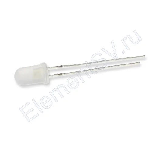 Светодиод ICL-5mm LE47 (red, 2000-3000 mcd, fog) - фото.