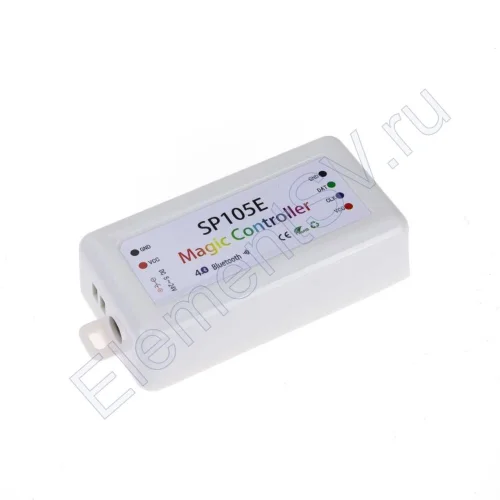 Контроллер SP105E S360 (5-24V, 2048pix, SPI, управление по Bluetooth) - фото.