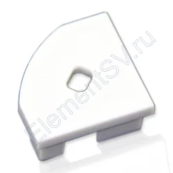 Заглушка с отверстием для профиля С1919 (977)