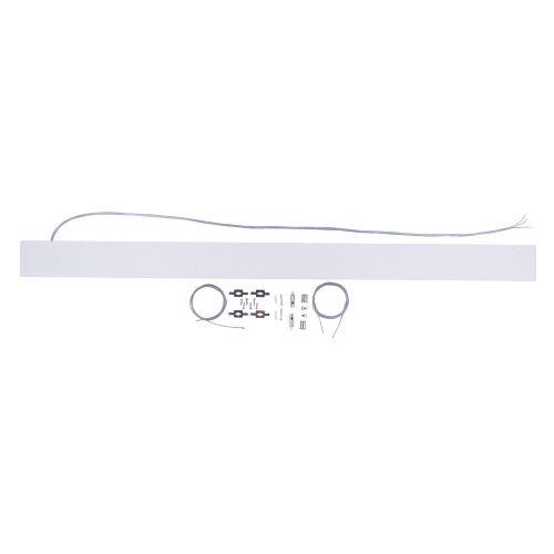 ULO-K10D 25W-3000K-L100 IP40 WHITE Светильник линейный светодиодный подвесной, Теплый белый свет 3000K, 2800Лм, Алюминий, Цвет белый, TM Uniel - фото 2