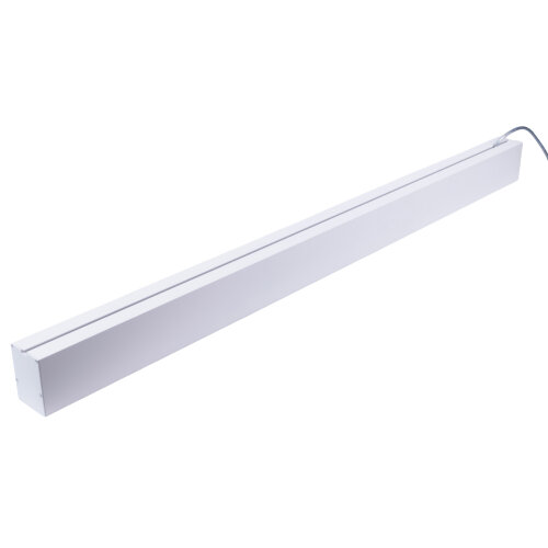 ULO-K10D 25W-3000K-L100 IP40 WHITE Светильник линейный светодиодный подвесной, Теплый белый свет 3000K, 2800Лм, Алюминий, Цвет белый, TM Uniel - фото 4