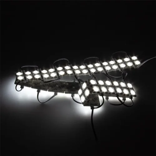 Светодиодный модуль 4led 2835 MOD59 (1.44W, 24VDC, white, 152°, led SAMSUNG) - фото I