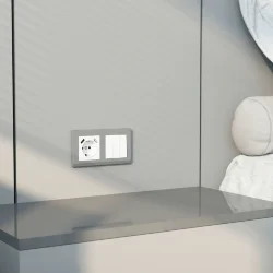 Выключатель трехклавишный (белый) W1130001