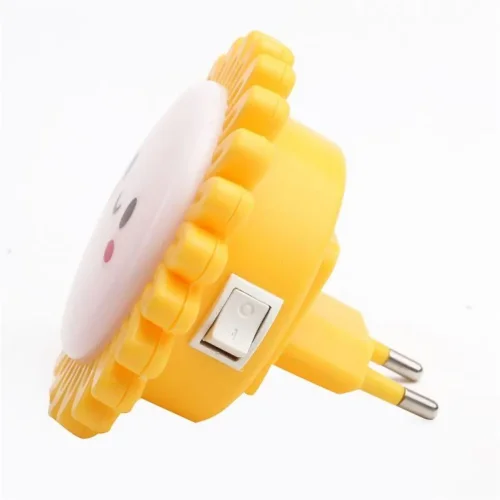 Светильник светодиодный NL-179 'Солнышко' 220В ночник с выкл. бел. Camelion 12535 - фото 7