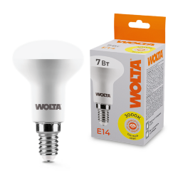 Светодиодная лампа WOLTA  25Y50R7E14 7Вт 3000K E14