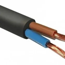 Провод ПВС 2х1.5 380В Ч (бухта) (м) Альгиз К ФР-00000431