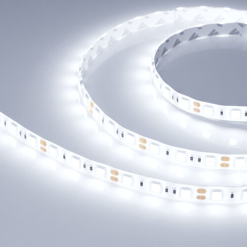 Светодиодная лента RTW 2-5000SE 12V Cool 2x (5060, 300 LED, LUX) (Arlight, 14.4 Вт/м, IP65) 016845(1) - фото
