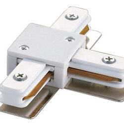 UBX-Q121 K31 WHITE 1 POLYBAG Соединитель для шинопроводов Т-образный, Однофазный, Цвет белый, Упаковка полиэтиленовый пакет.