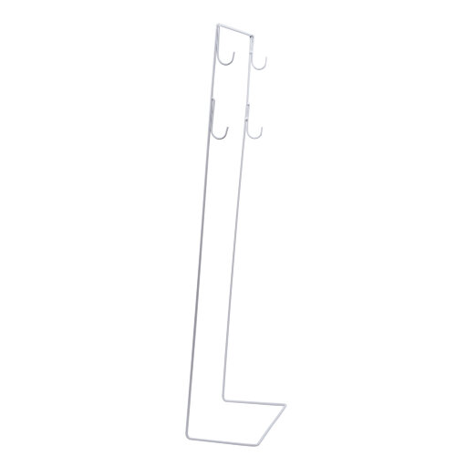 UFP-G11A H65-50 WHITE Подставка металлическая для светильника ULI-P, 2 уровня, высота 650 мм, Белая, TM Uniel - фото 2