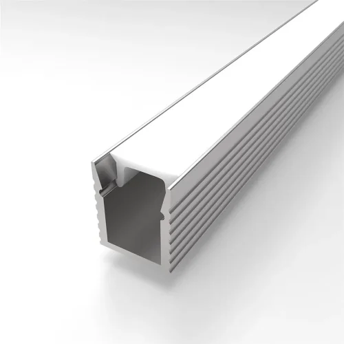Алюминиевый профиль миниатюрный 770 (2000x7.6x9 мм с рассеивателем, для лент до 5 мм) - фото I