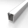 Алюминиевый профиль миниатюрный 770 (2000x7.6x9 мм с рассеивателем, для лент до 5 мм) - фото I