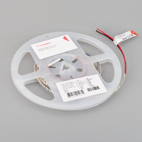 Светодиодная лента MICROLED-M266-4mm 24V Warm3500 (12 W/m, IP20, 2216, 5m) (Arlight, узкая) - фото 3