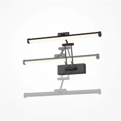 Подсветка Блеск / Luster 2700К 9Вт (Черный) MIR268WL-L3B3K