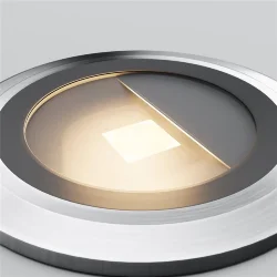 Встраиваемый светильник Клапан / Vent 3000K 8Вт IP 67 (Серебро) O517DL-L8S3K