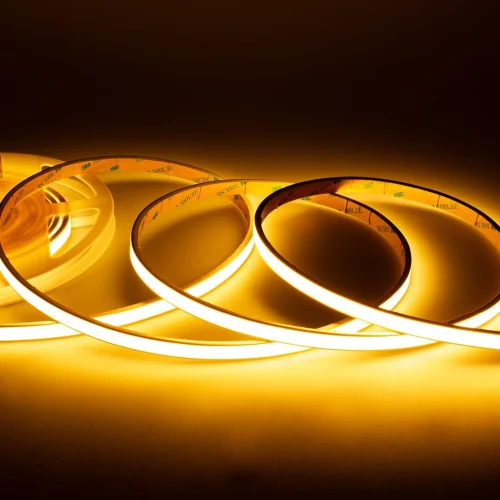 Светодиодная лента COB N1004W 480chip/m, warm white, 12V, 10W/m, IP67, CRI>90, R23 - фото I