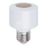 ULH-A180 E27-WF WHITE Умный патрон-адаптер Wi-Fi+Bluetooth, под лампу Е27, 220В, 100Вт, Белый, Голосовое управление+приложение UnielSmart, TM Uniel - фото 1