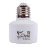 ULH-A180 E27-WF WHITE Умный патрон-адаптер Wi-Fi+Bluetooth, под лампу Е27, 220В, 100Вт, Белый, Голосовое управление+приложение UnielSmart, TM Uniel - фото 2