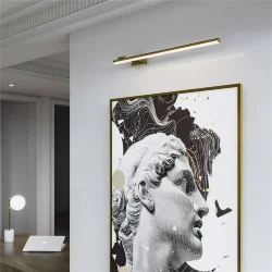Светильник настенный светодиодный Acento латунь 40155/LED (071234)
