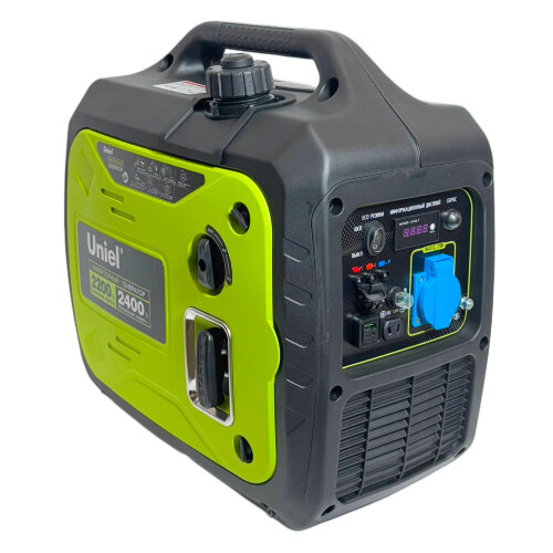 URS-P2800i Генератор бензиновый инверторный, Однофазный, Максимальная мощность 2.4Квт, Ручной стартер, TM Uniel - фото 1