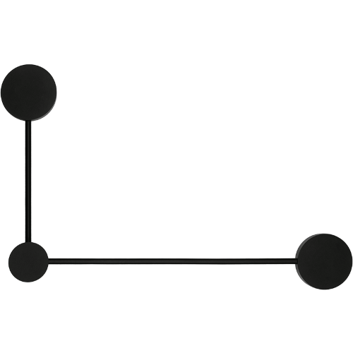 Светильник WOLTA WSL-GX53/13-L под лампу GX53 Черный MOLECULE - фото 1.