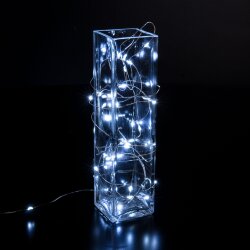 Гирлянда нить "Роса" белый на батарейках 3м IP20 400-006 белый 3м IP20 (056045)