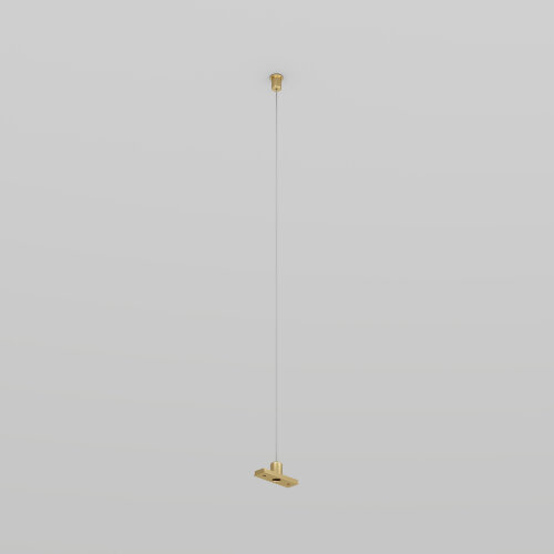 TR5718-SB Механический подвес для трека SHINE BASE, 48V DC, IP20, 2м, сатинированная латунь, алюминий.