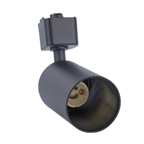 UBL-Q324 GU10 BLACK Светильник-прожектор трековый, Под лампу GU10, Корпус черный - фото 2