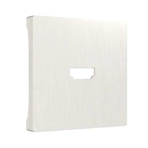 W1196013/ Накладка для розетки HDMI (перламутровый рифленый) W1196013 - фото