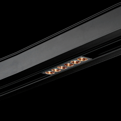 Светильник линейный дарклайт, серия SY-LINK, Черный, 6Вт, IP20, Теплый белый (3000К), SY-LINK-110-BL-6-WW 013642