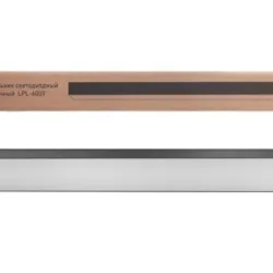 Светильник светодиодный офисный LPL-6009 900х55х55 36Вт 4000К LED черн. Ultraflash 15547
